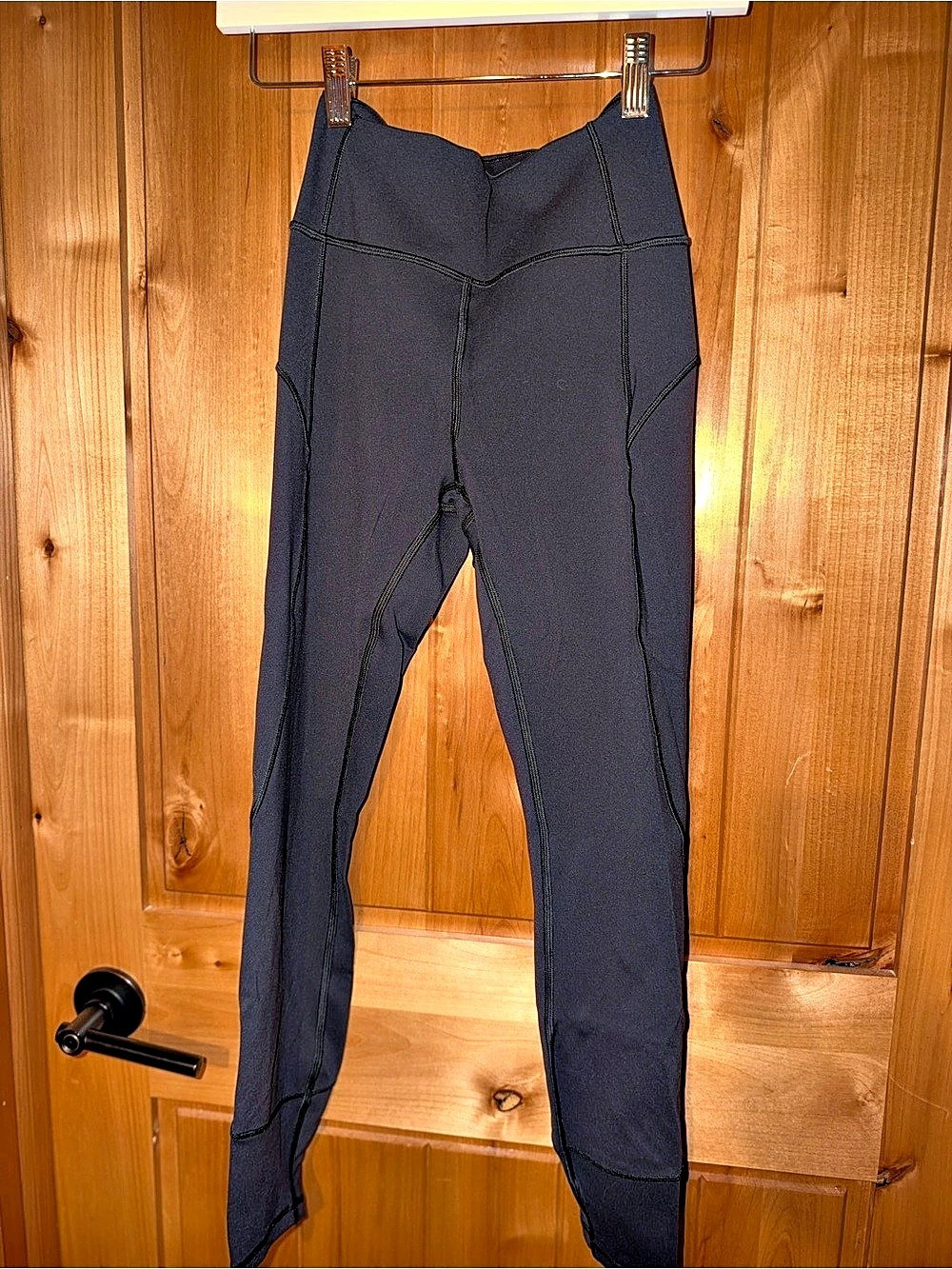Lululemon Everlux Contour-Seam High-Rise Training Tight 25" Black size 4